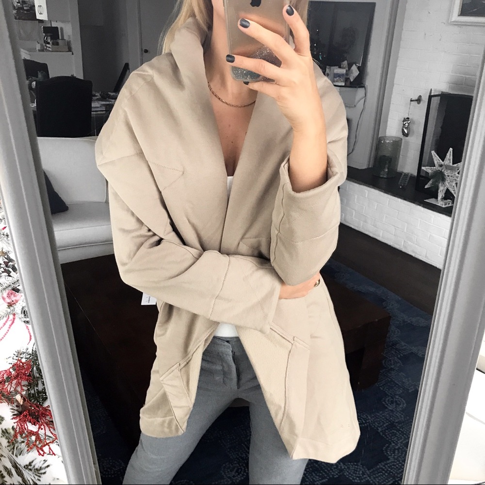 💁🏼‍♀️ YOUNG FABULOUS & BROKE BEIGE LANIE COAT! - Picture 8 of 13